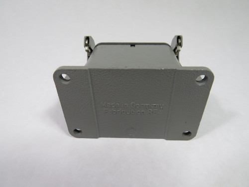 Harting 19302101290 HAN10B-HMC-ASG2-LB-M20 Side Entry Aluminum Housing USED