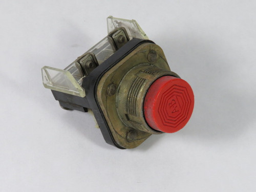 Allen-Bradley 800T-B6D2 Series N Push Button 1NC Red Extended Head USED