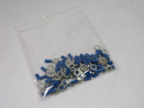 Thomas & Betts 14RB-14X Ring Pressure Terminal Connector BLUE Lot of 66 NOP