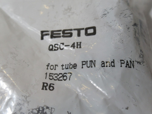 Festo 153267 QSC-4H Blanking Plug 10-Pack ! NWB !