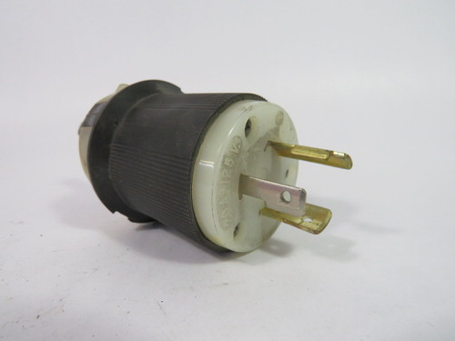 Hubbell HBL2311CN Insulgrip Twist-Lock Plug 20A 125V USED