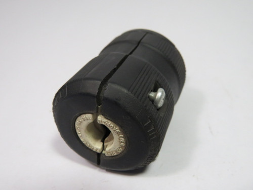 Hubbell HBL4720CBK Twist-Lock Plug 15A 125V 2P 3W L5-15P USED