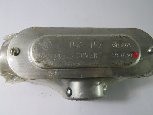 BWF D703-CGV T-Style Conduit Cover 1 1/4"-1 1/2" ! NOP !