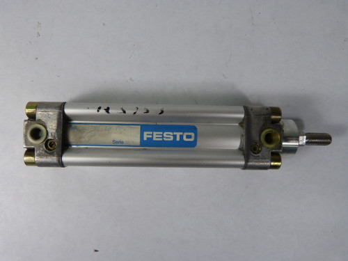 Festo DNU-32-80-PPV-A Pneumatic Cylinder 32mm Bore 80mm Stroke USED