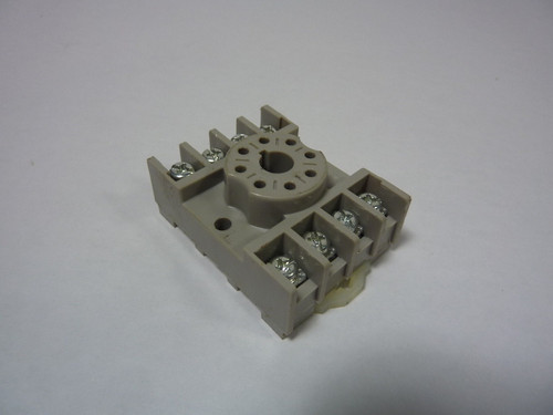 Allen-Bradley 700-HN125 Series A Relay Socket 10A 600V 8 Pin USED