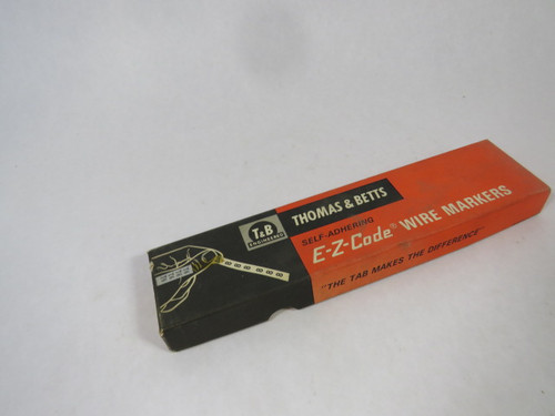 Thomas & Betts T6 Green E-Z-Code Wire Markers Lot of 19  NEW