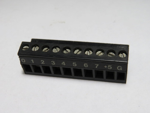 Phoenix Contact MSTB2.5/10-ST Printed-Circuit Board Connector 10-Pos BLK USED