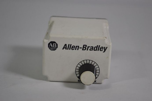 Allen-Bradley 700-HT22BU120 Tube Base Timing Relay 1.0-100sec 120V USED