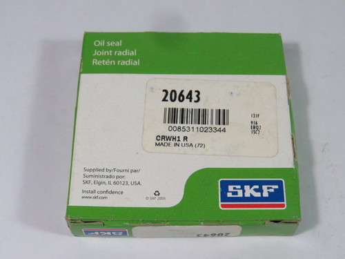 SKF 20643 Oil Seal Joint Radial ! NEW !