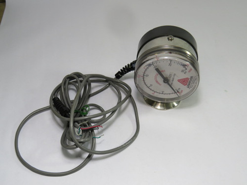 Anderson 0-30 Pressure Gauge W/ Stand 0-30 PSI 0-2.0 BAR USED