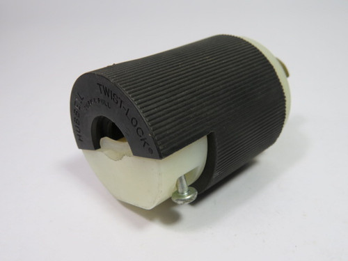 Hubbell 2341 Twist-Lock Plug 20A 480VAC 2P 3W USED