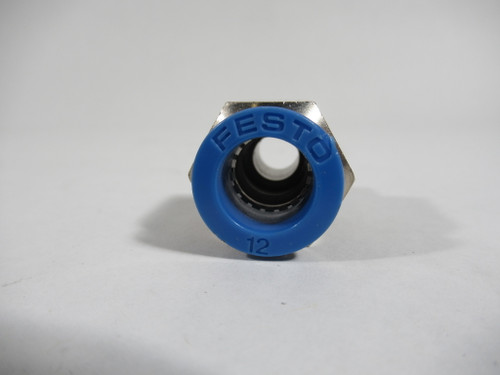Festo 164980 QS-1/4-12 Push-in Fitting 12mm R1/4 ! NOP !