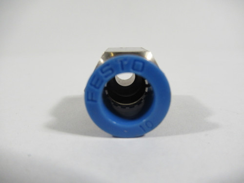 Festo 190643 QS-1/8-10 Push-in Fitting 10mm R1/8 ! NOP !
