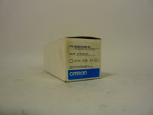 Omron Photoelectric Sensor E2QW-N25MB1-M1 ! NEW !