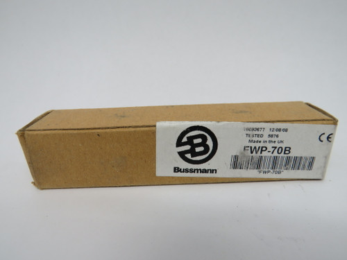 Bussmann FWP-70B Semi-Conductor Fuse 70A 700V *Shelf Wear* NEW