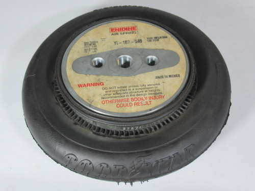 Enidine YI-1B7-540 Air Spring 1/4" UNC 100 psig USED