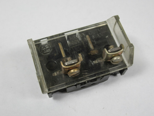 Allen-Bradley 800T-XD1 Series B Shallow Contact Block 1NO 600V USED