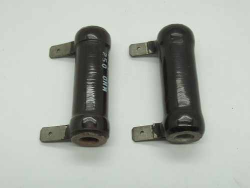 Huntington FVT-25 Wirewound Resistor 25W 250 Ohms Lot of 2 NOP