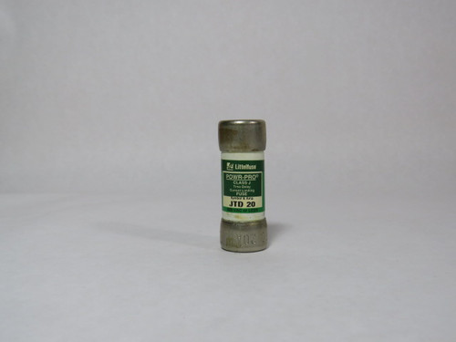 Littelfuse JTD-20 Time Delay Fuse 20A 600V USED