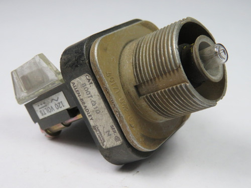 Allen-Bradley 800T-Q10 Series N Universal Pilot Light 120V No Lens USED