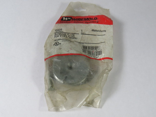 Walker 1043S Blanking Plate W/ 2" Threaded Base For 2" IPS ! NWB !
