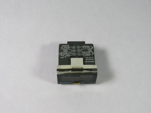 Hengstler 0-720-501 Digital Counter Timer 24V 40Hz 7.5kHz USED