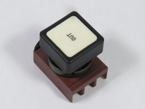 General Electric P9SPNBG Push Button Standard White Flush "OUT" USED