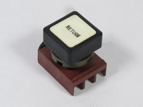 General Electric P9SPNBG Push Button Standard White Flush "Return" USED