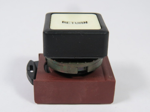 General Electric P9SPNBG Push Button Standard White Flush "Return" USED