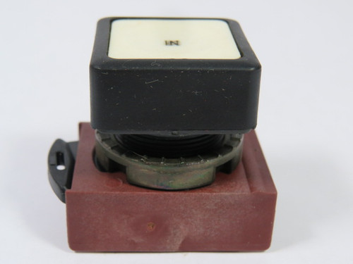 General Electric P9SPNBG Push Button Standard White Flush "IN" USED