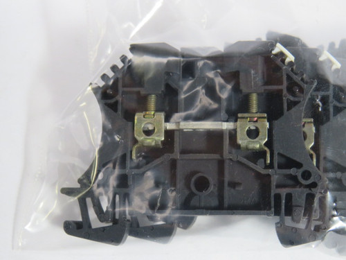 Weidmuller WDU-2.5-SW Terminal Block Lot of 8 BLACK USED