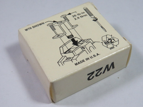 Allen-Bradley W22 Overload Relay Thermal Unit ! NEW !