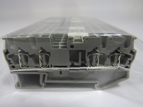 Upun UJ5-2.5/2X2 Terminal Block Lot of 20 GREY USED