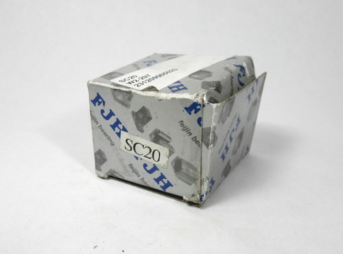 FJH SC20 Pillow Block Linear Ball Bearing 2" L 2-1/8" W 1-5/8" H NEW