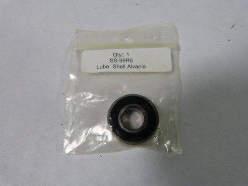 Peer SS-99R6 Radial Ball Bearing Double Sealed ! NEW !