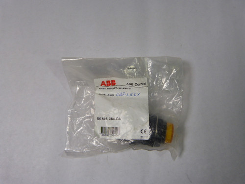 ABB SK-616-384-CA 30mm Yellow Pilot Light ! NEW !