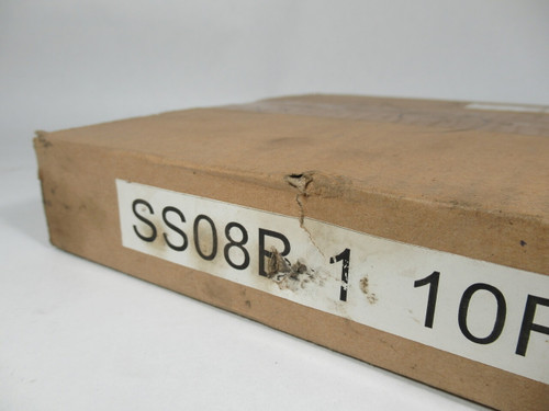 Elite SS08B-1 Stainless Steel Single Strand Roller Chain 1/2" Pitch 10ft Box NEW
