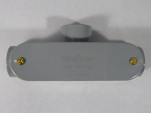 Scepter ST30S PVC Conduit Fitting T-Style 1" ! NEW NO PKG !