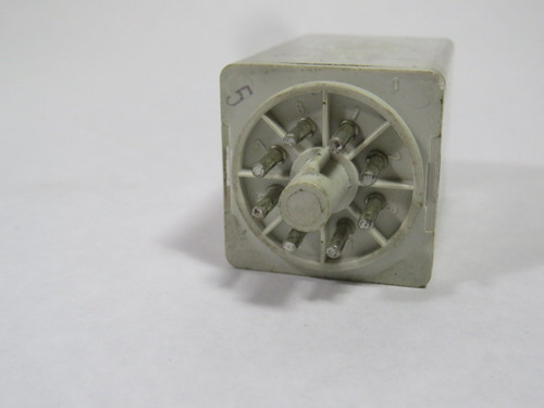 Relpol R15-2012-23-1110-WT Plug-In Relay 110Vdc 10A 8 Pin DPDT USED