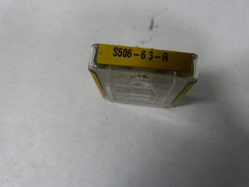 Bussmann S506-6.3R Time Delay Fuse 6.3A 250V 5-Pack ! NEW !