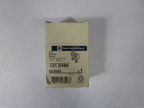 Telemecanique LX1D4B6 Coil for Contactor 24V ! NEW !