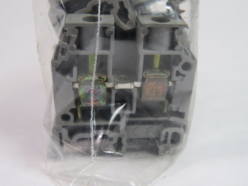Entrelec M6/8-5118 Terminal Block 800VAC/DC Lot of 20 GREY USED