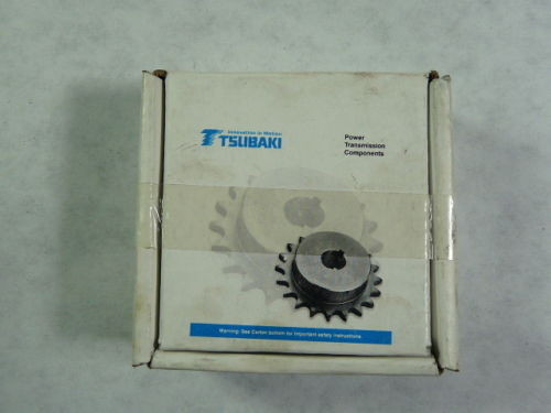 Tsubaki H40B12F-1 Single Sprocket sz40 12Teeth 1" Bore ! NEW !