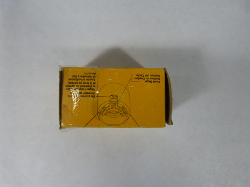 Hubbell HBL6394CCN Connector 20A 250V 3-Wire 2-Pole *Box Damage* NEW