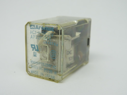 Aromat HC1-H-DC12V Relay 12VDC USED