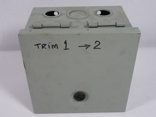GFC Hammond CHK0664 6" Steel Gray Junction Box Enclosure USED