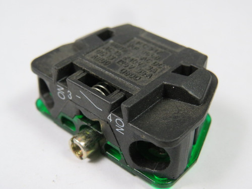 Allen-Bradley 800E-2X10 Series A Green Contact Block 3A 240V 1NO USED