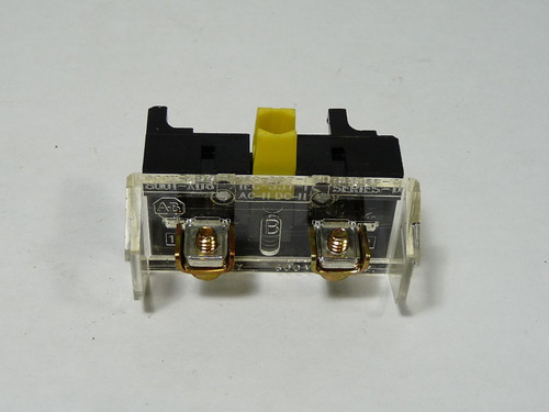 Allen-Bradley 800T-XD6 Series D Contact Block 10A 600V 1NC USED