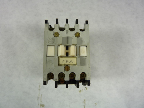 Allen-Bradley 700-F400A1 Series C Contactor 120V@60Hz 110V@50Hz 10A USED