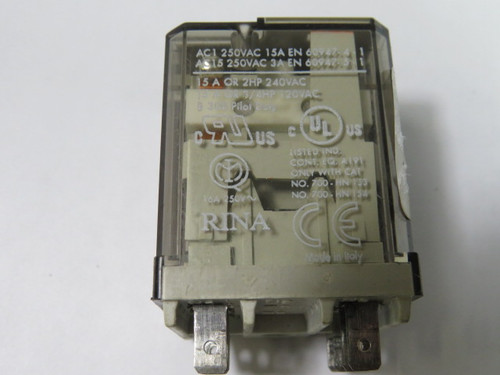 Allen-Bradley 700-HB32A1 Tube Base Relay 120VAC Series E 15A USED